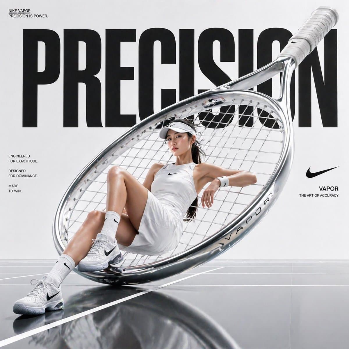 前卫运动时尚广告大片