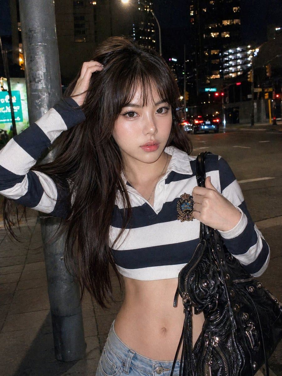 Y2K复古街拍人像生成