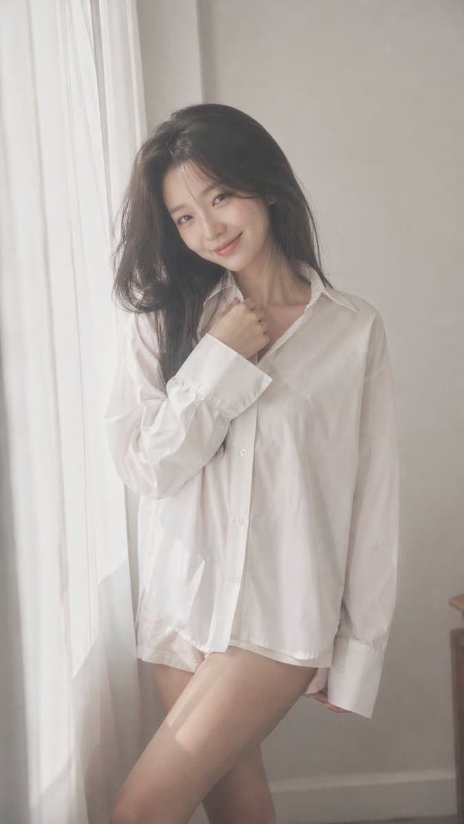 韩系偶像柔光人像