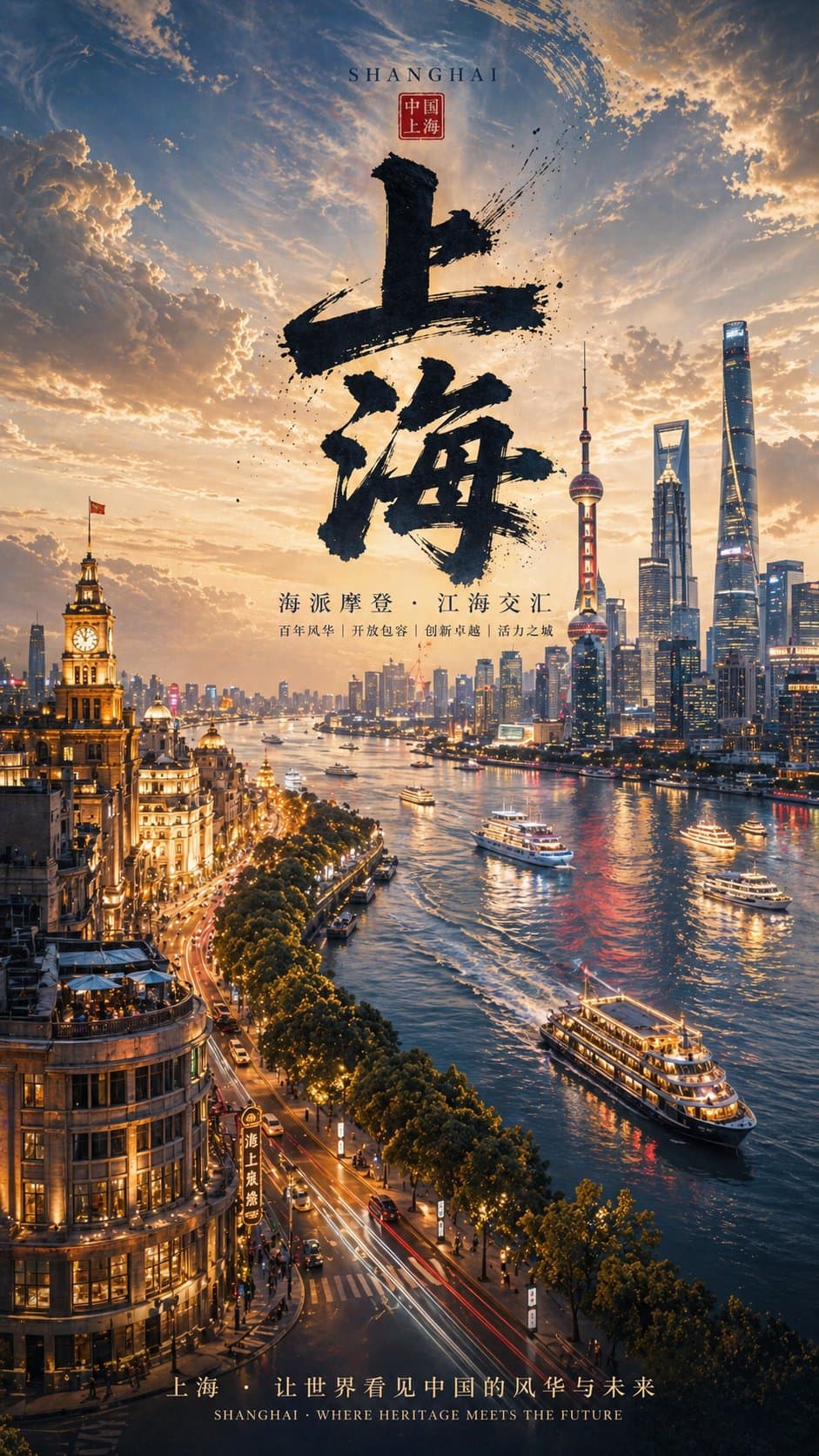 竖版城市视觉名片设计指南 - 图片 2