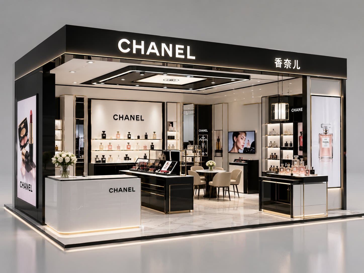 专业3D展台设计效果图