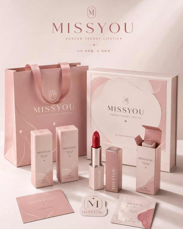 品牌包装系统展示海报