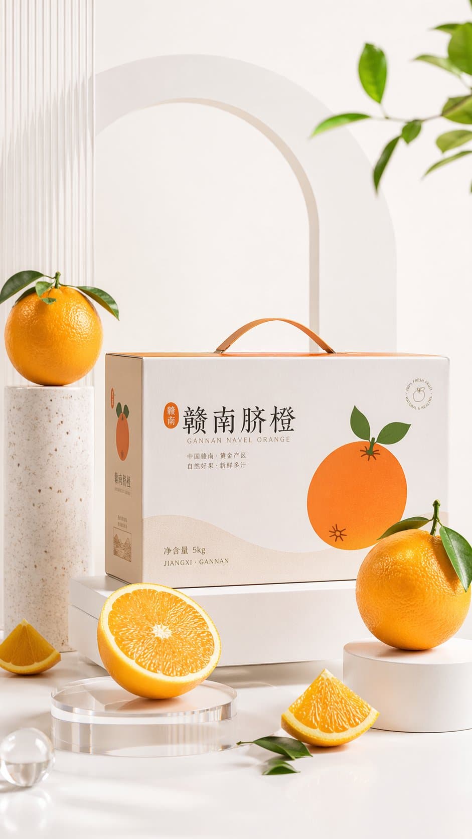 极简几何装置风产品海报 - 图片 2