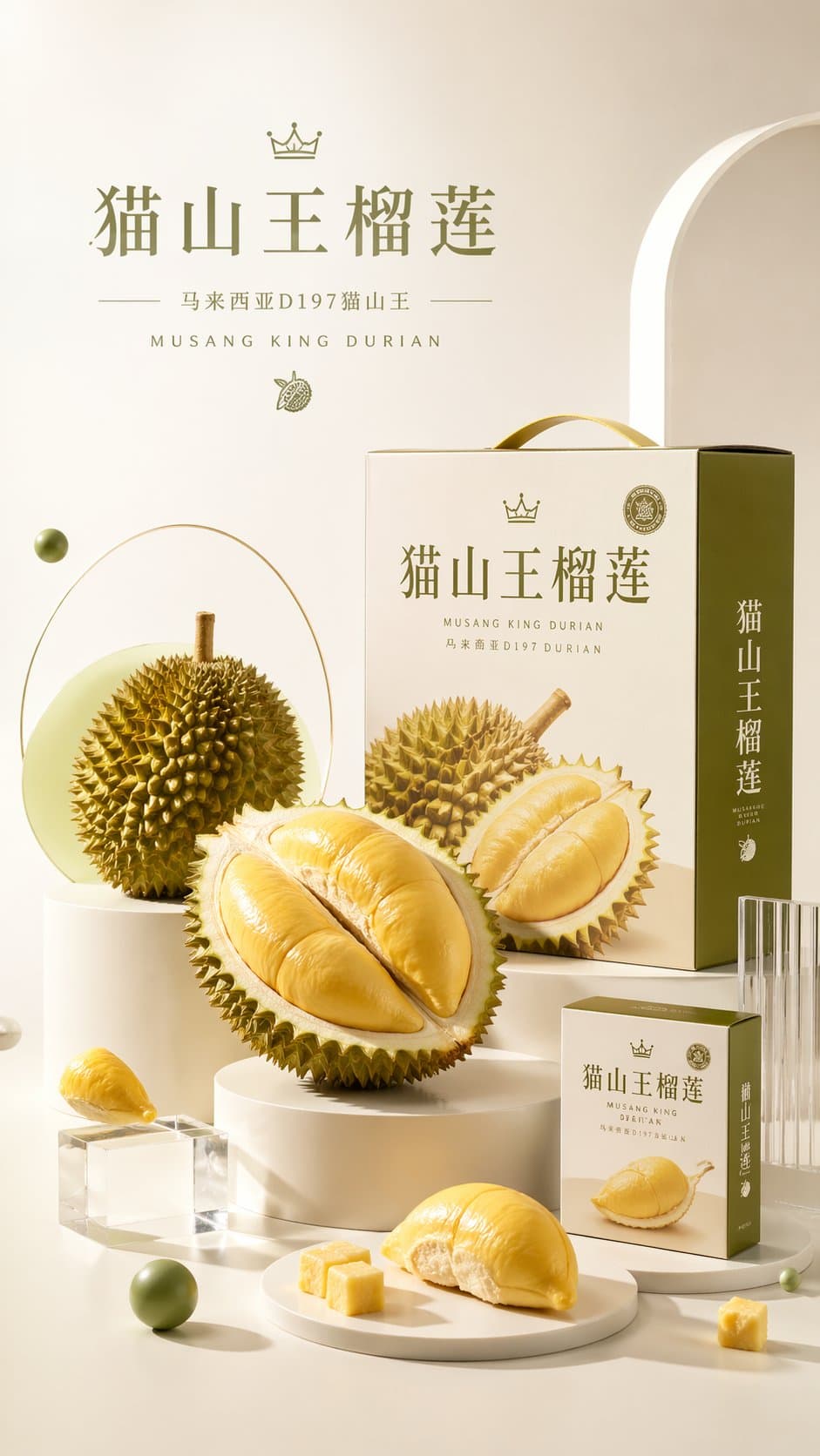 极简几何装置风产品海报 - 图片 4