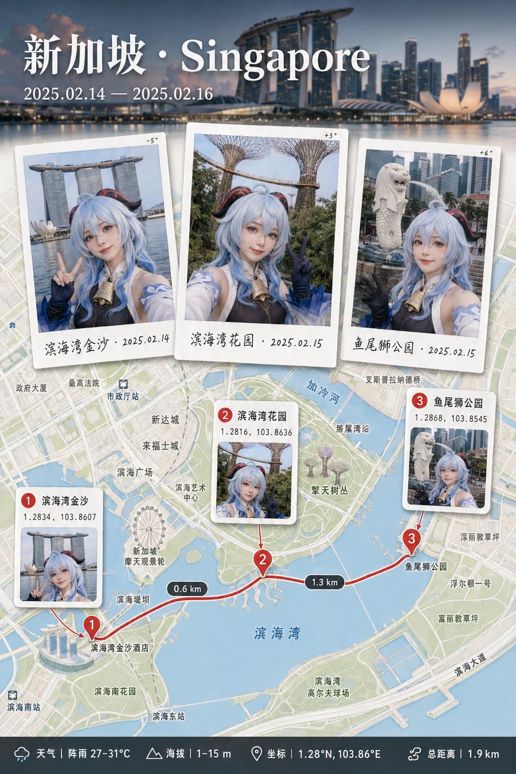 一键生成专属旅行纪念海报 - 图片 2