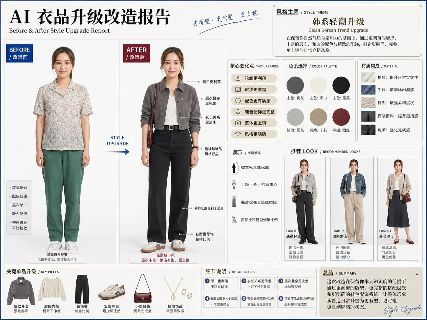 AI衣品升级改造 - 图片 2