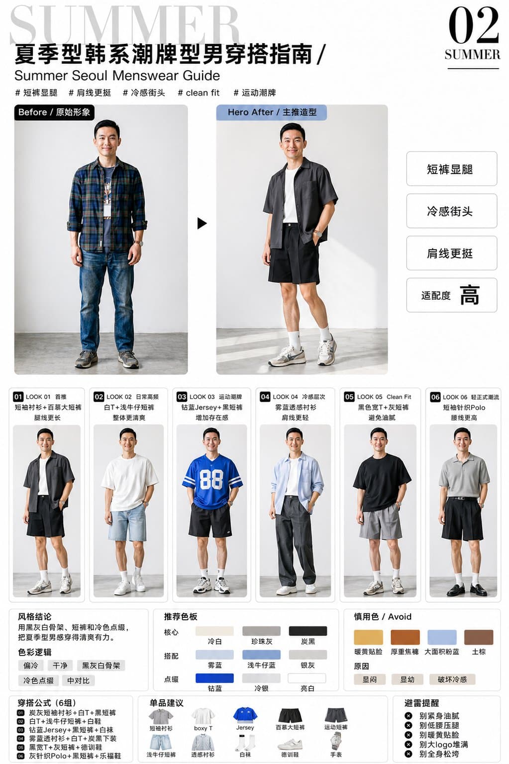 四季韩系潮牌型男穿搭指南 - 图片 3