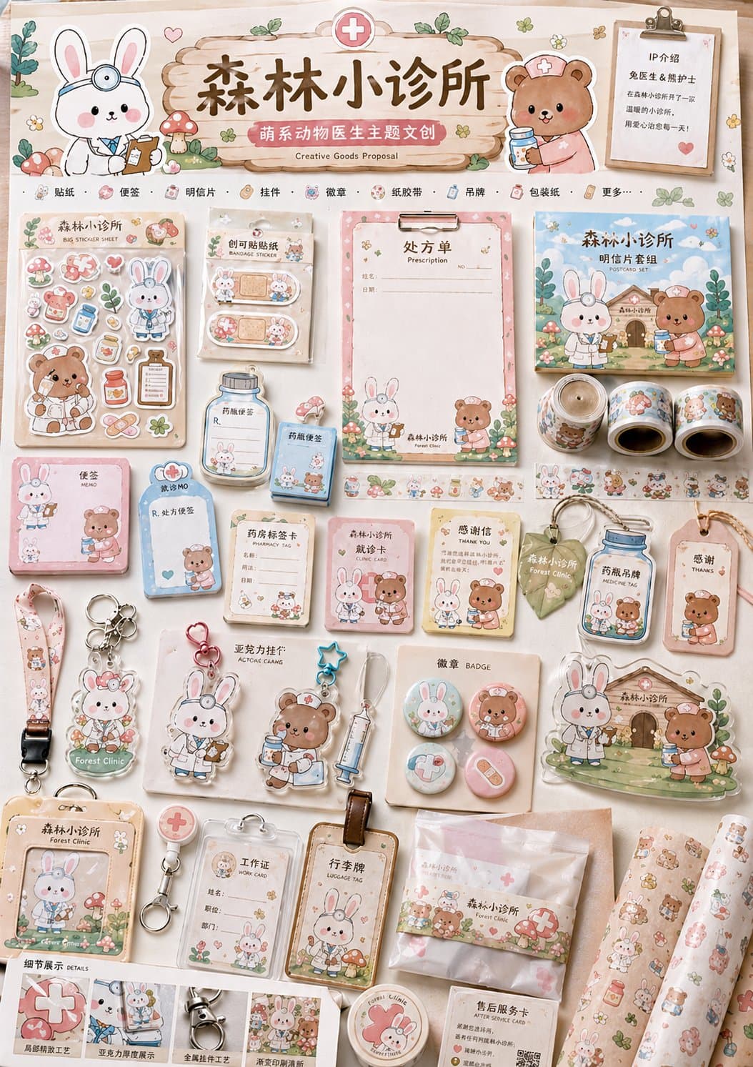 治愈系文创套装提案板 - 图片 4