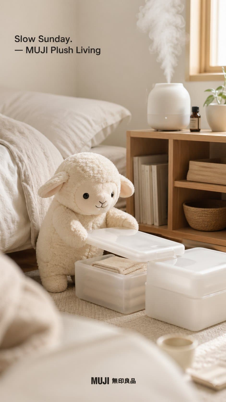 毛绒微缩世界摄影海报 - 图片 1