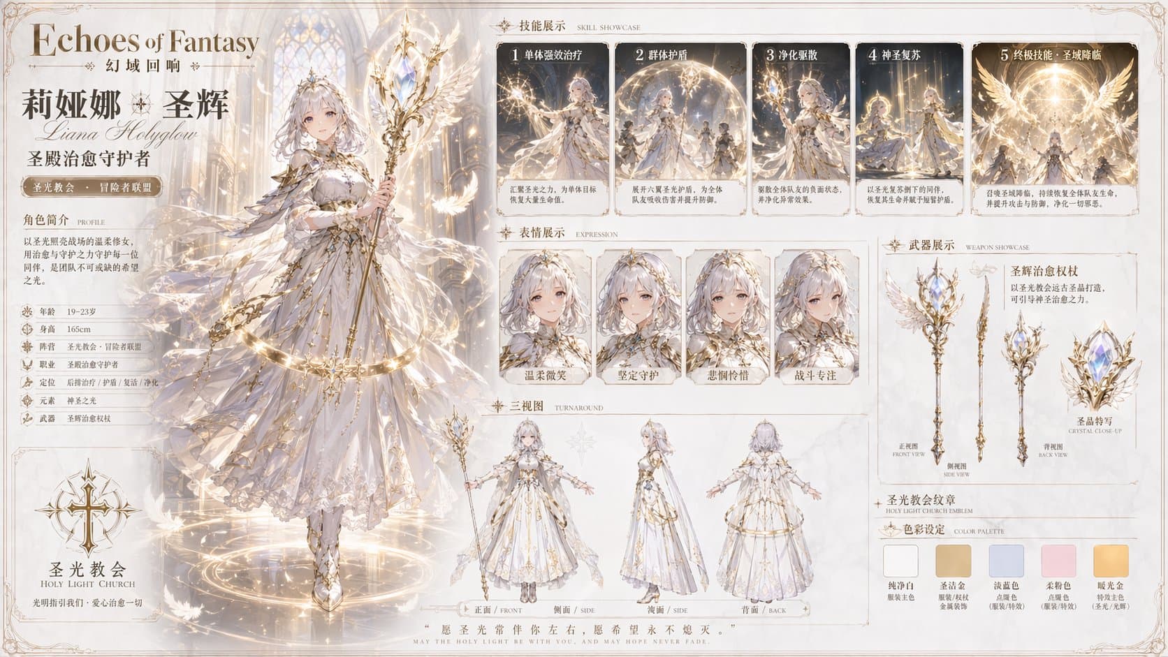 游戏角色设定档案板 - 图片 4