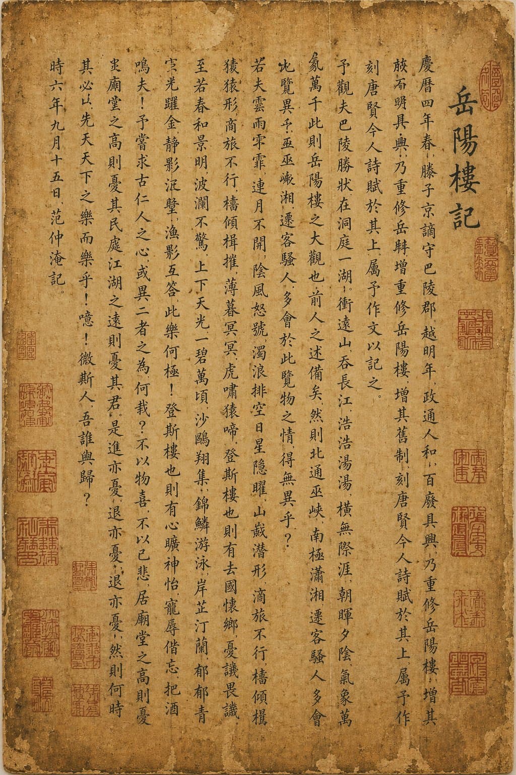 古诗文真迹图 - 图片 2